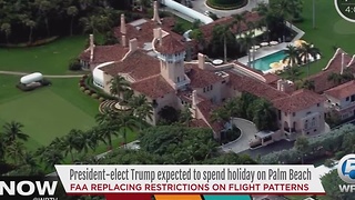 President-elect Trump expected to spend holiday on Palm Beach