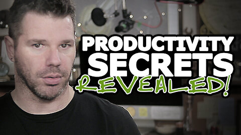 How To Be More Productive - Top 3 Secrets REVEALED! @TenTonOnline