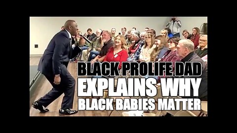 BLACK PROLIFE DAD EXPLAINS WHY BLACK BABIES MATTER | YG Nyghtstorm for Congress