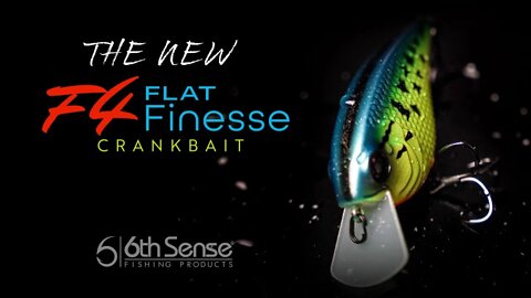 Introducing the ALL-NEW Flat Finesse F4 Crankbait