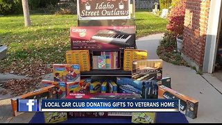 Local car club donates gifts to Veteran's Home