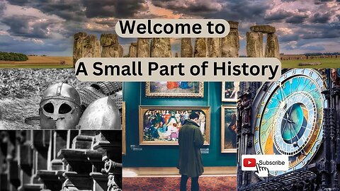 Welcome to A Small Part of History #history
