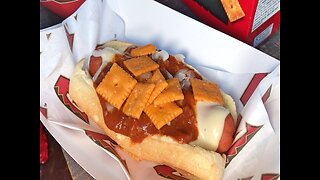 CHEEZ-IT CHILI DOGS! Cheez-It Bowl at Chase Field creates fun new menu - ABC15 Digital