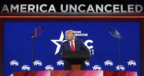 Trump returns with a speech at CPAC