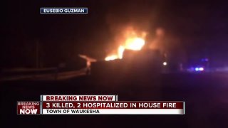 Three killed in Waukesha house fire