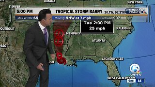 Tropical Storm Barry update: 7/13/19 - 5pm