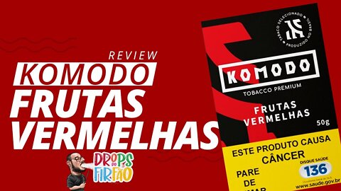Review Komodo Frutas Vermelhas: Cereja com Framboesa - Drops do Firfão #13