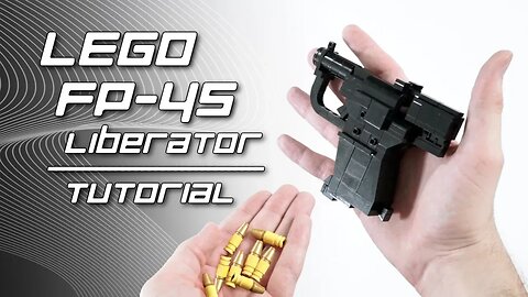 LEGO FP-45 Liberator Pistol + Tutorial