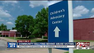 Donation drive for child abuse, stabbing victims