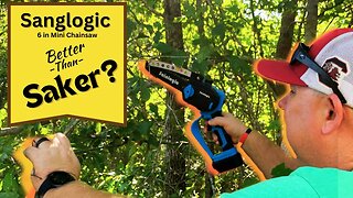 Sanlogic 6-Inch Mini Chainsaw Review: Unleash the Power!