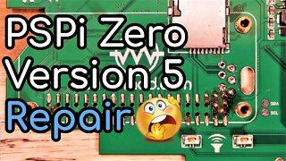 Repairing a Damaged PSPi Zero Version 5 Board