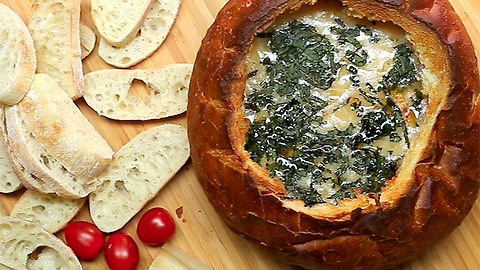 Pizza Dip Bread Bowl