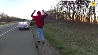 Dashcam State police chases to catch a dangerous criminal suspected of murder@UnlimitedPolice