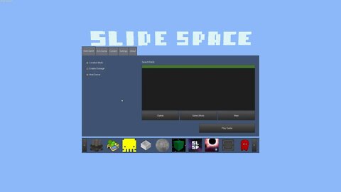 Slide Space | Minetest Game Jam