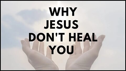 Why Jesus Doesn't Heal Everyone? The REAL (PEARL) of Truth Why! Calling All Brides Before the Court!