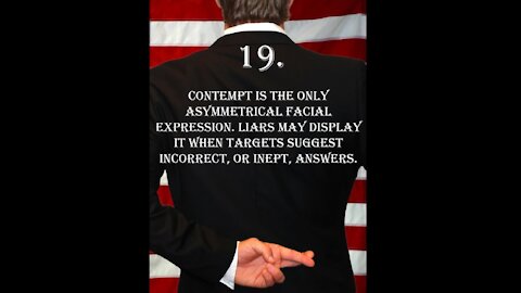 Deception Tip 19 - Contempt - How To Read Body Language