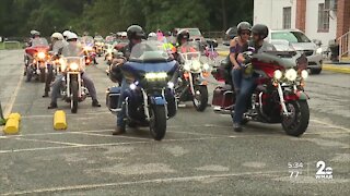 Bikers ride across the state to help the children of fallen soldiers