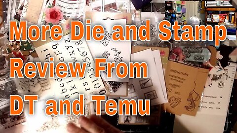 I Tried These Dies and Stamps From Temu And The Dollar Tree So You Don't Have To