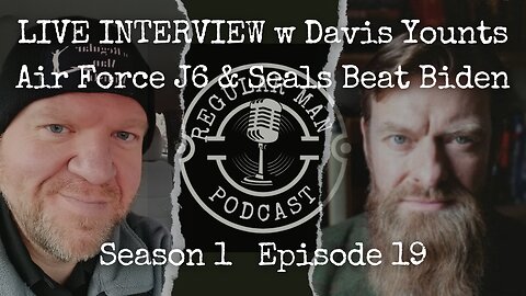 LIVE INTERVIEW w Davis Younts on Air Force J6 and SEALsBeatBiden.com