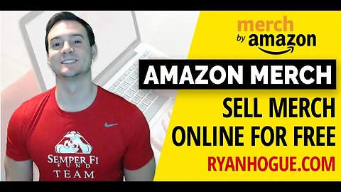Sell Merchandise Online FREE 👕 Amazon Merch + Amazon Associates