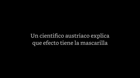 Explicación del efecto de la mascarilla (cubrebocas).