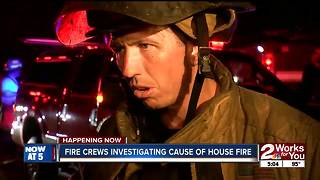 Investigators search for cause of house fire