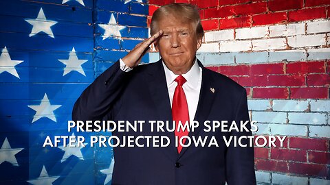 REPLAY: President Trump Speaks after Projected Iowa Victory | 01-15-2024
