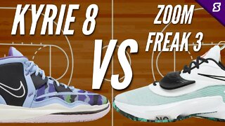 Nike Kyrie 8 vs Zoom Freak 3 Performance Comparison