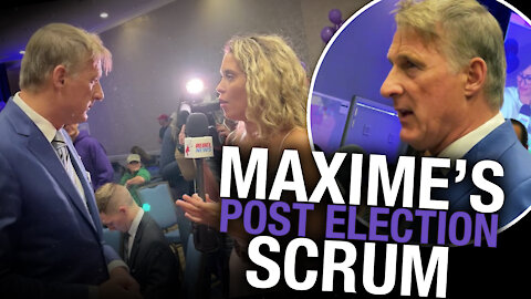Maxime Bernier reacts to election defeat, increased PPC support