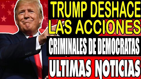 🔴 TENEMOS 100% DE EVIDENCIA. TRUMP SE "DESPIDE" CON UN GOLPE CERTERO A LOS DEMOCRATAS ULTIMA HORA