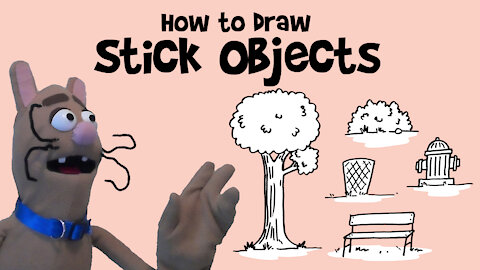How to Draw Stick Objects