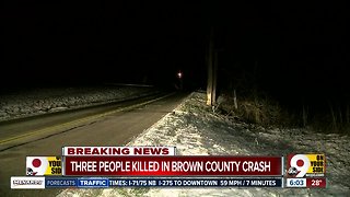 Three killed in Brown County crash