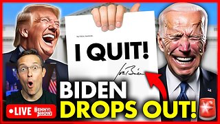 🚨BREAKING: Joe Biden DROPS OUT, Democrats in PANIC, | This Was a SET UP