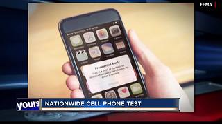 Nationwide alert test