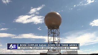 Boise Doppler radar down for three weeks