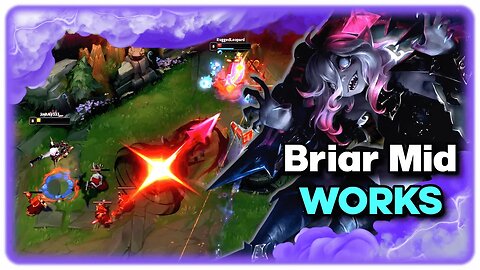 Briar Mid Is Actually A REALLY GOOD Assassin! | Lethality Briar Mid | League of Legends