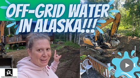 Off-grid water and septic Willow Alaska Cabin #offgridlife #offgrid #water #septictanks #alaska