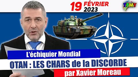 XAVIER MOREAU - OTAN : Russie les chars de la discorde ( l'échiquier mondial ) #stratpol #poutine