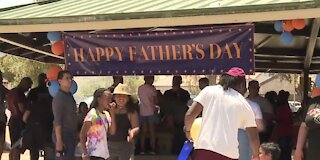 Fathers celebrate in Henderson park