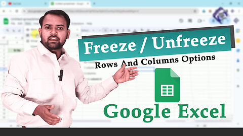 How to Freeze Multiple Rows and or Columns in Excel using Freeze Panes | By Hari Sir #exceltutorial