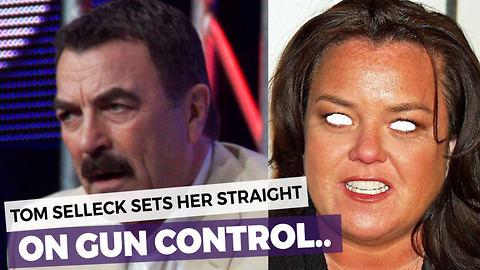 Tom Selleck Schools Rosie O'Donnell on Gun Control