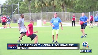 Kick Out Hunger Kickball tournament