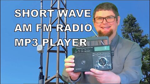 Short Wave Radio | Retekess TR629 Radio AM FM SW | MP3 Playback