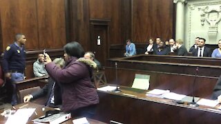 SOUTH AFRICA - Cape Town - Rob Packham murder trial (video) (APz)