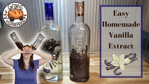Easy Vanilla Extract Recipe | Homemade with Vodka