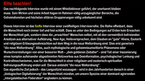 Interview 2 - Teil 1/4 - Quantenverschränkte Weltraumfahrt - Wie Außerirdische tatsächlich reisen