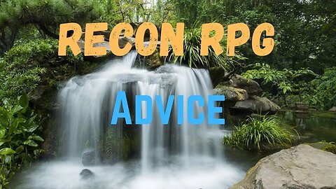 Recon RPG Advice: Bad Guys