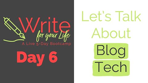 Let's Talk About Blog Tech