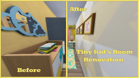 How do I renovate this tiny kid's room? (Sims 4: Dream Home Decorator)