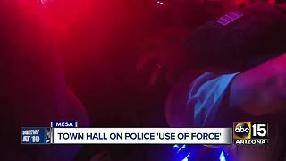 City of Mesa holds town hall on police use of force investigations